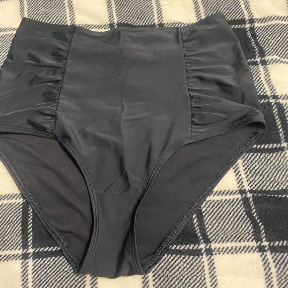 Women’s black swim suit bottoms - Picture 3 of 4